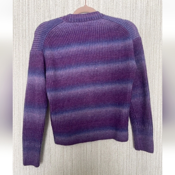 Loft Size XS Petite Purple Ombre Cardigan - Picture 8 of 9